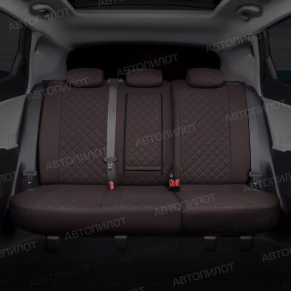 Чехлы Автопилот Экокожа Ромб на Kia Cerato 2 Купе (2009-2013) Чехлы Автопилот Экокожа Ромб на Kia Cerato 2 Купе (2009-2013)