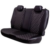 Чехлы Премиум Экокожа Байрон Ромб на Mazda 3 СЕДАН (BL) 2009-2013 г.в. Чехлы Премиум Экокожа Байрон Ромб на Mazda 3 СЕДАН (BL) 2009-2013 г.в.