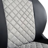 Чехлы Алькантара на Chevrolet Niva 2002-2013 г.в. Чехлы Алькантара на Chevrolet Niva 2002-2013 г.в.