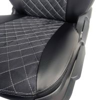 Чехлы Алькантара на Chevrolet Niva 2002-2013 г.в. Чехлы Алькантара на Chevrolet Niva 2002-2013 г.в.