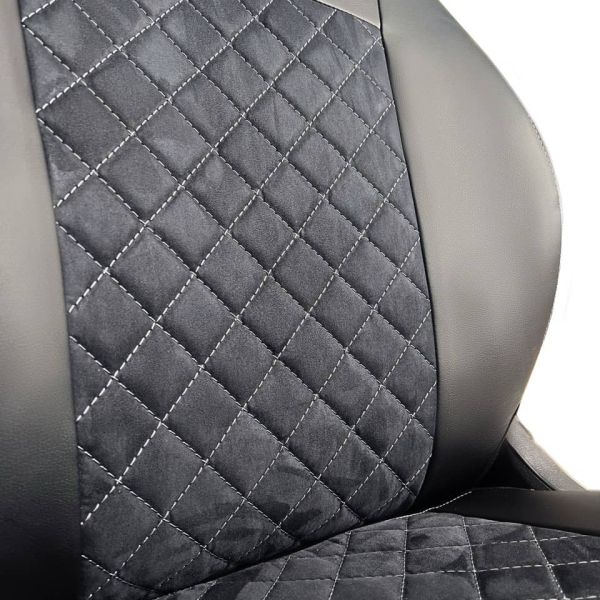 Чехлы Алькантара на Chevrolet Niva 2002-2013 г.в. Чехлы Алькантара на Chevrolet Niva 2002-2013 г.в.