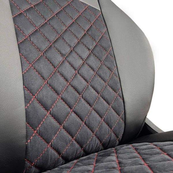 Чехлы Алькантара на Chevrolet Niva 2002-2013 г.в. Чехлы Алькантара на Chevrolet Niva 2002-2013 г.в.