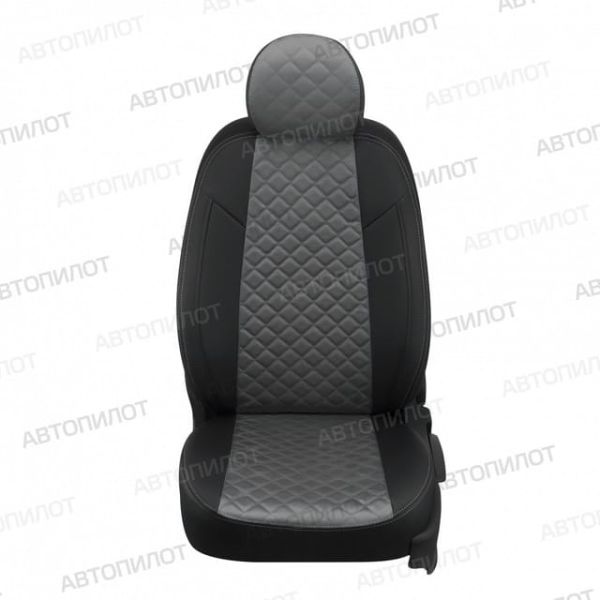 Чехлы Автопилот Алькантара Ромб на УАЗ Хантер