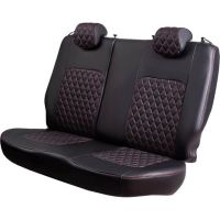 Чехлы Экокожа Турин Ромб на Mazda 3 СЕДАН (BL) 2009-2013 г.в. Чехлы Экокожа Турин Ромб на Mazda 3 СЕДАН (BL) 2009-2013 г.в.