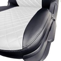 Чехлы Экокожа Ромб на Chevrolet Aveo I седан (2003-2012) Чехлы Экокожа Ромб на Chevrolet Aveo I седан (2003-2012)