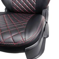 Чехлы Экокожа Ромб на Chevrolet Aveo I седан (2003-2012) Чехлы Экокожа Ромб на Chevrolet Aveo I седан (2003-2012)