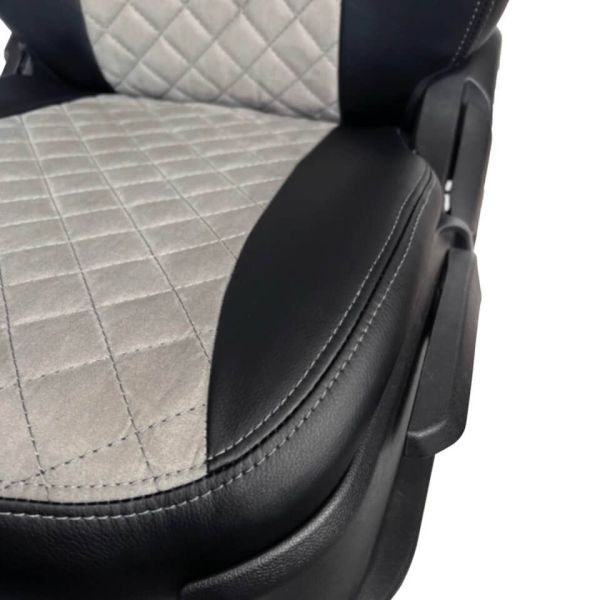 Чехлы Алькантара на Chevrolet Aveo I седан (2003-2012) Чехлы Алькантара на Chevrolet Aveo I седан (2003-2012)