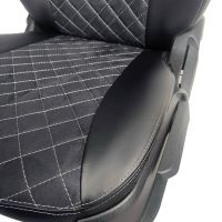 Чехлы Алькантара на Chevrolet Aveo I седан (2003-2012) Чехлы Алькантара на Chevrolet Aveo I седан (2003-2012)