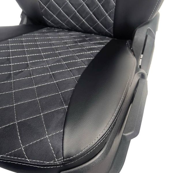 Чехлы Алькантара на Chevrolet Aveo I седан (2003-2012) Чехлы Алькантара на Chevrolet Aveo I седан (2003-2012)