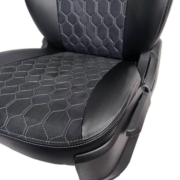 Чехлы Алькантара на Chevrolet Aveo I седан (2003-2012) Чехлы Алькантара на Chevrolet Aveo I седан (2003-2012)