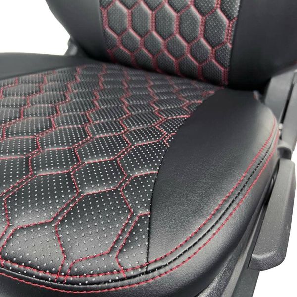 Чехлы Экокожа Ромб на Chevrolet Aveo I седан (2003-2012) Чехлы Экокожа Ромб на Chevrolet Aveo I седан (2003-2012)