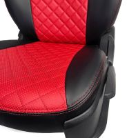 Чехлы Экокожа Ромб на Chevrolet Aveo I седан (2003-2012) Чехлы Экокожа Ромб на Chevrolet Aveo I седан (2003-2012)