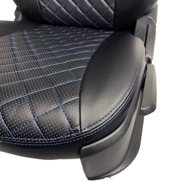 Чехлы Экокожа Ромб на Chevrolet Aveo I седан (2003-2012) Чехлы Экокожа Ромб на Chevrolet Aveo I седан (2003-2012)